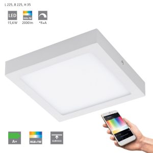 LED RGB bluetooth plafonjera FUEVA-C 96672 - Garancija 5god