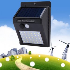 Solarna LED zidna lampa2