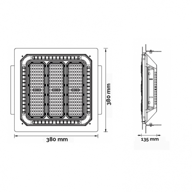 LED reflektor BR-FL100W-01K 5000K BB Link mali ali online prodavnica online prodaja internet kupovina
