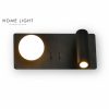 VESTA 478 zidna lampa 3W+3W 3000K CRNA mali ali online prodavnica online prodaja internet kupovina