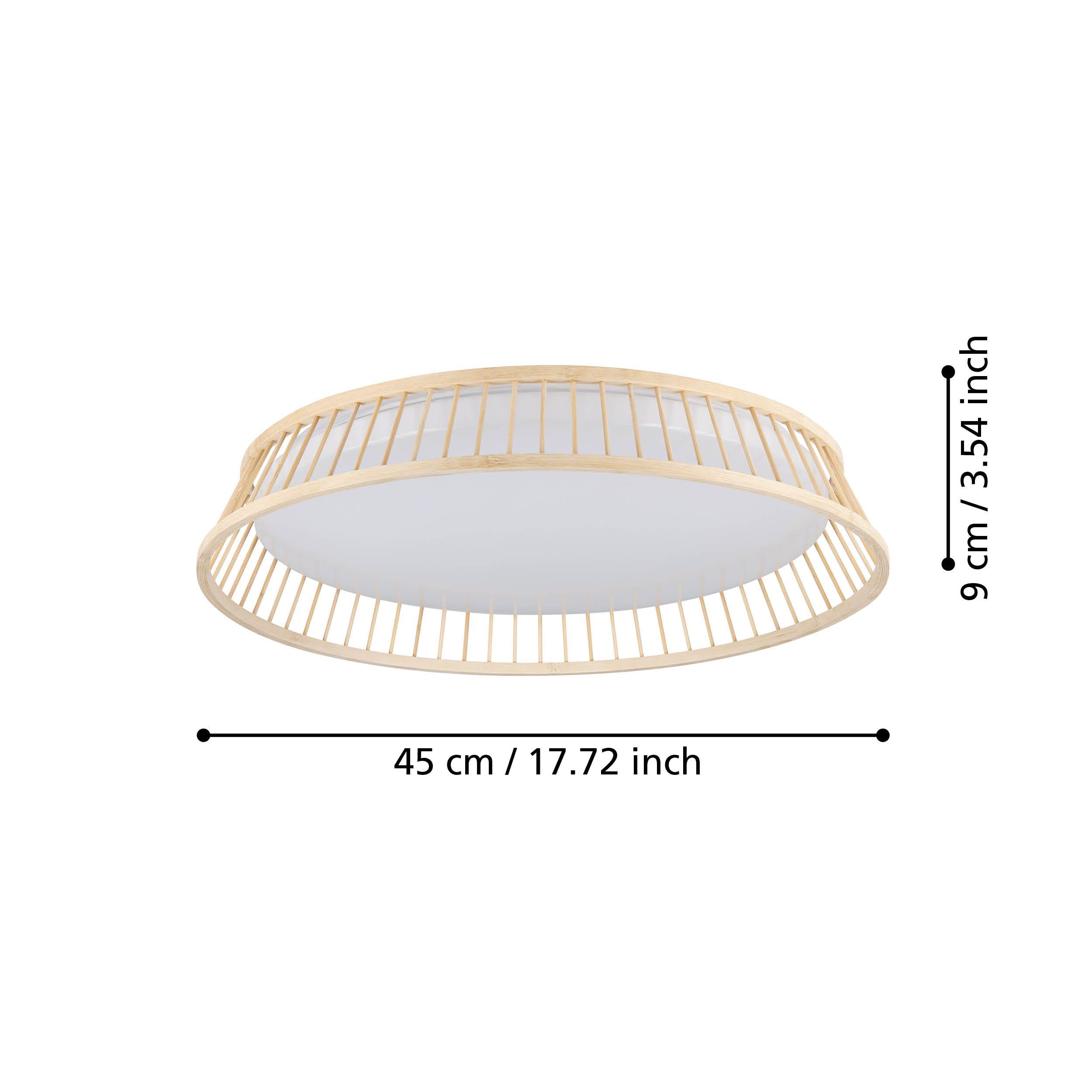 EGLO LUPPINERIA 900797 – plafonjera, braon, bela, prikaz 6