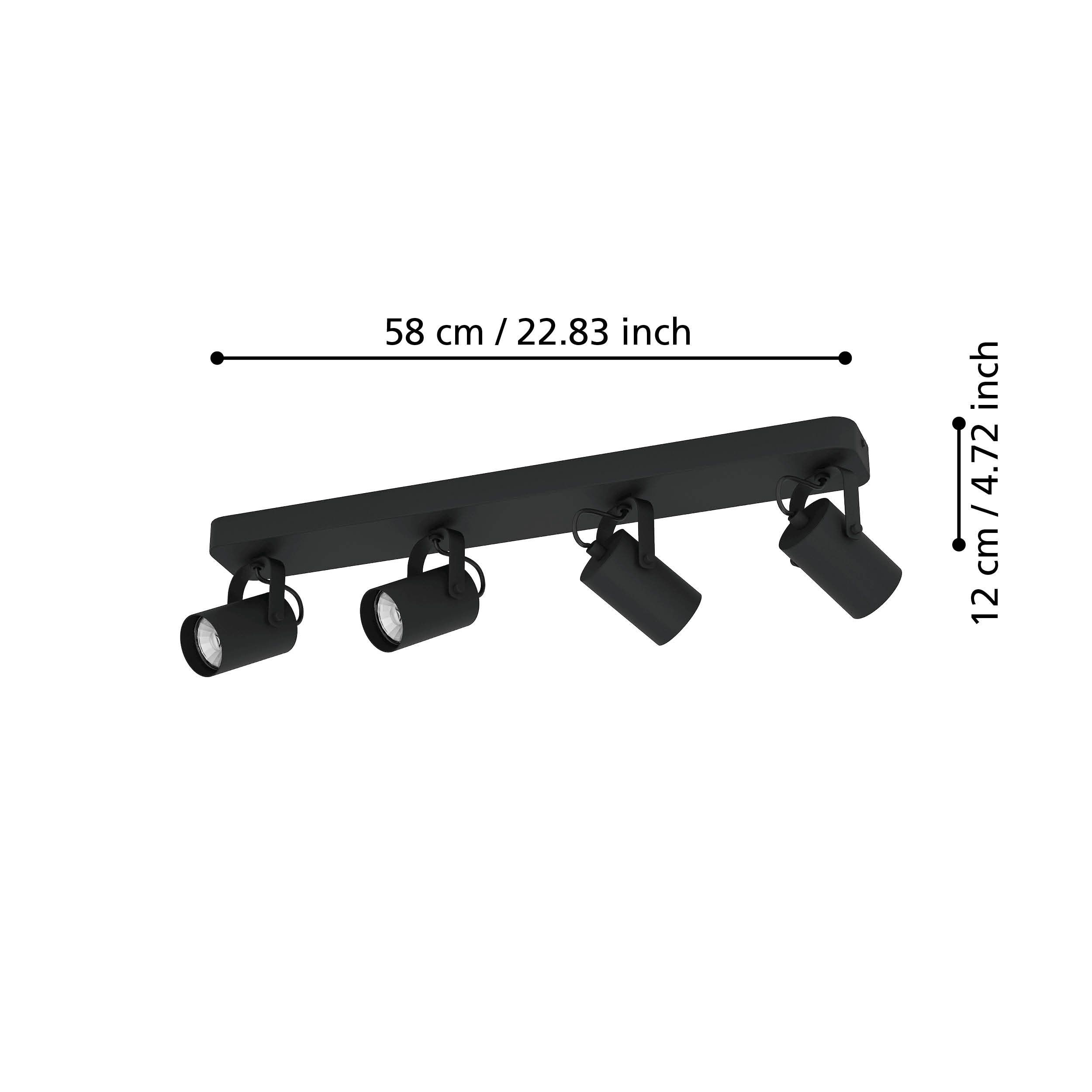 EGLO SOREGO 900333 – spot svetiljka, crna, prikaz 5