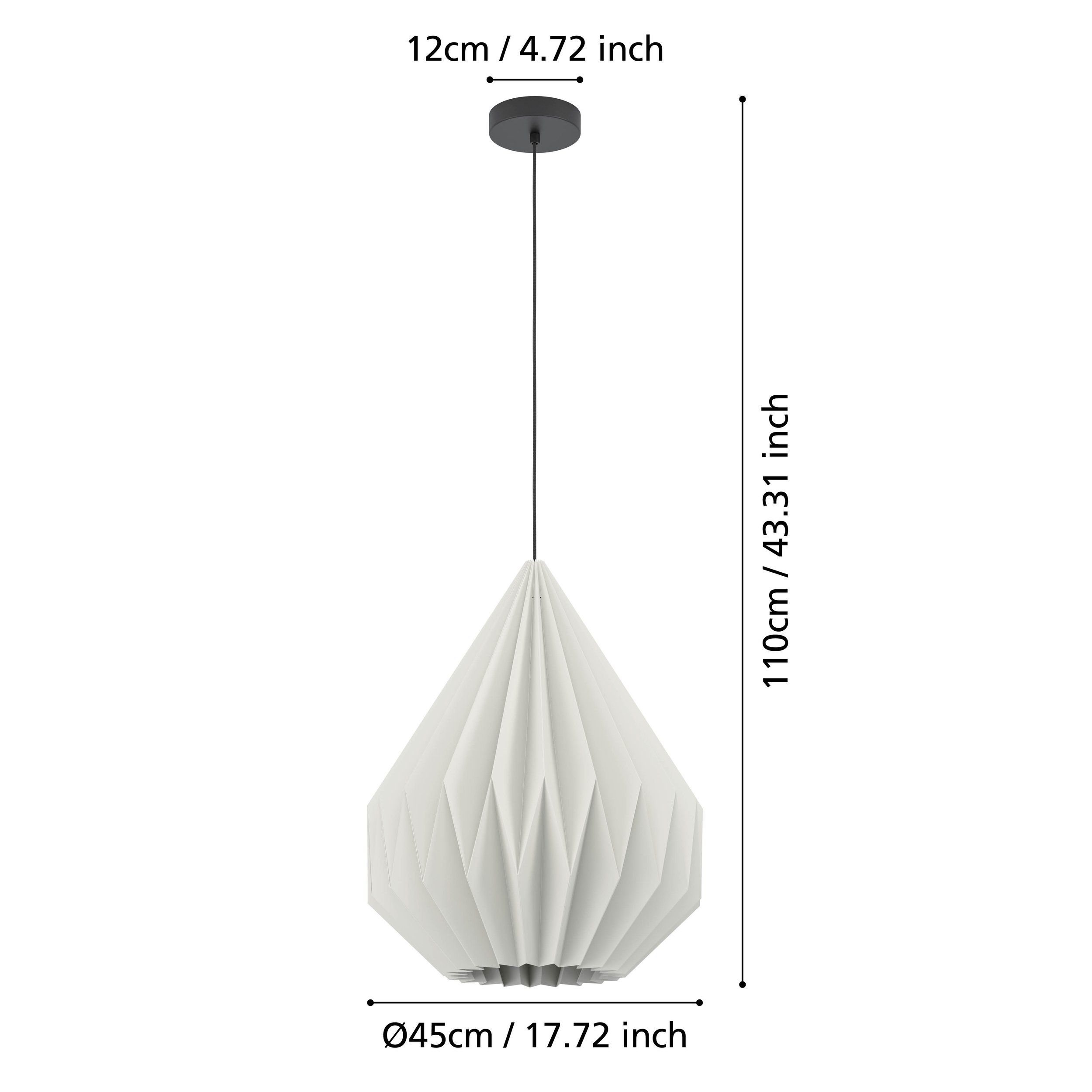 EGLO MINTING 43933 – visilica, crna, prikaz 6