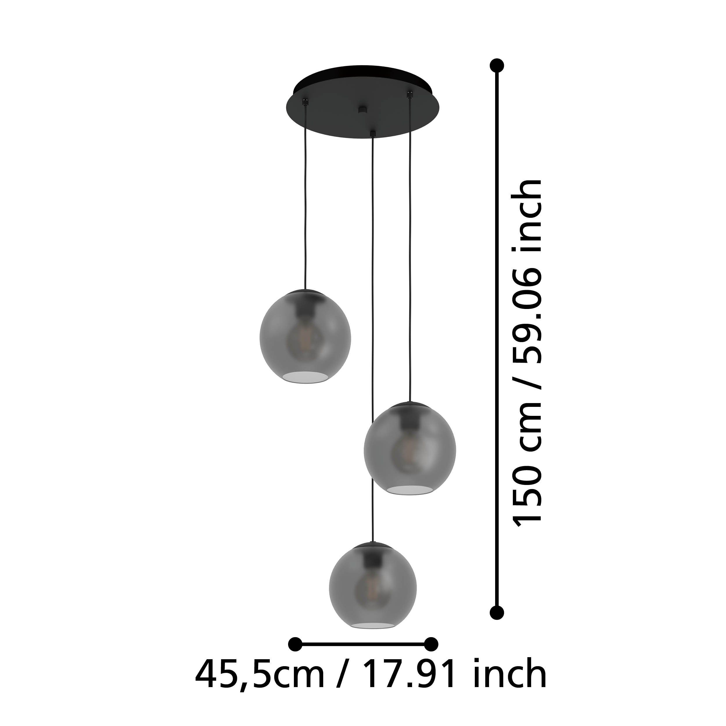 EGLO ARANGONA 390213 – visilica, crna, prikaz 5