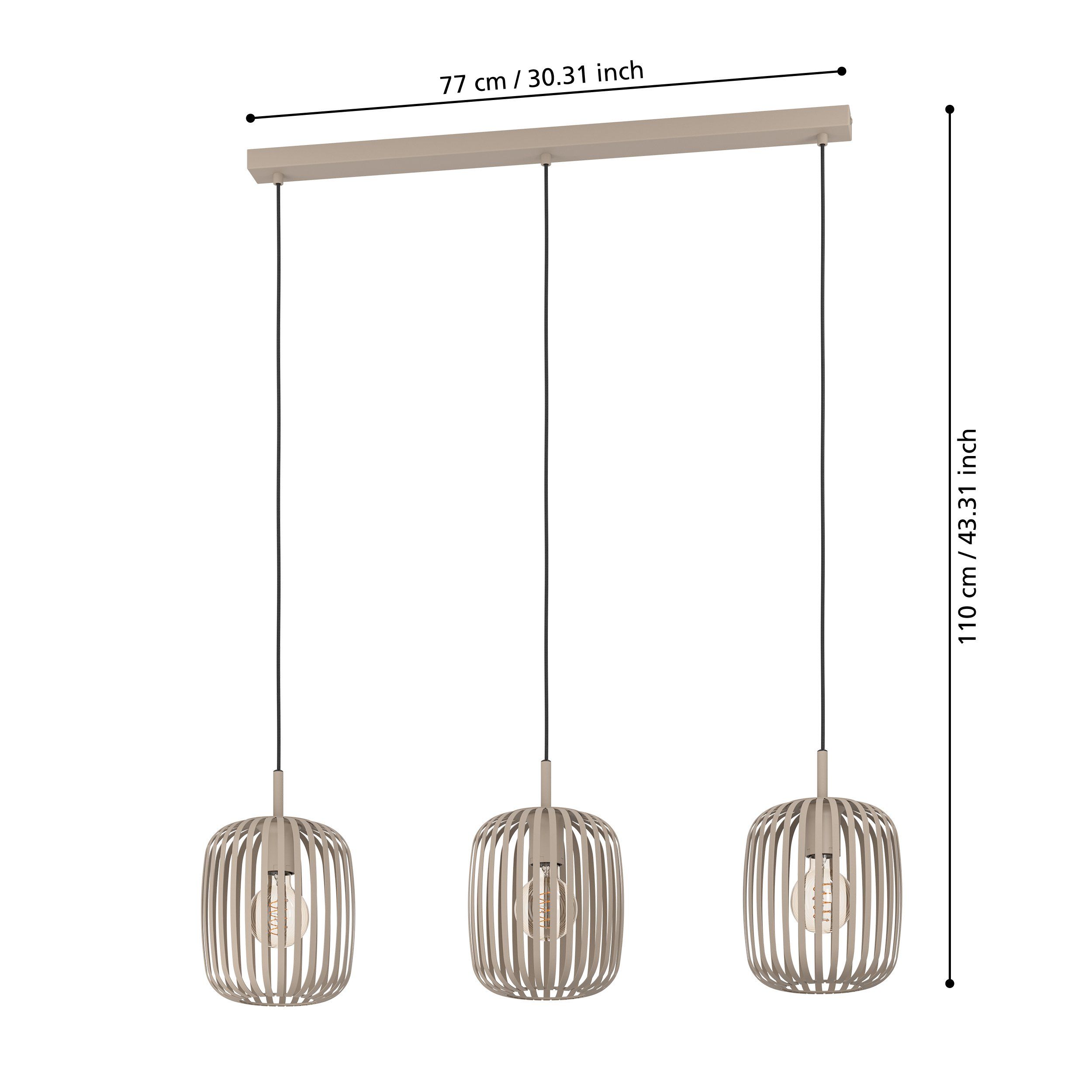 EGLO ROMAZZINA 900497 – visilica, peščana, prikaz 4