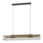 EGLO NOHALES 43788 – visilica, metalna mreža u boji mesinga, 4 E27