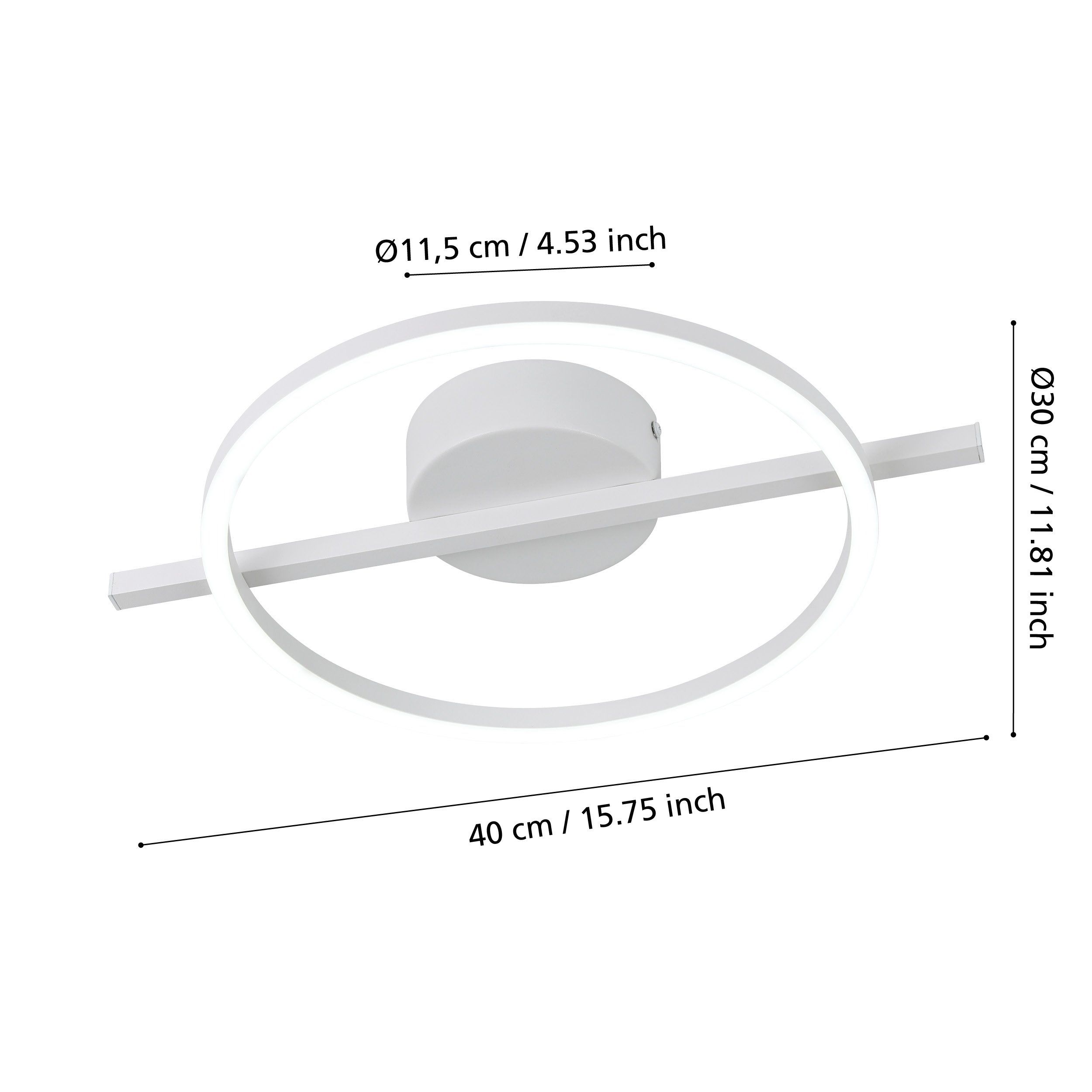 EGLO AMANDOLO 901114 – plafonjera, bela, prikaz 7