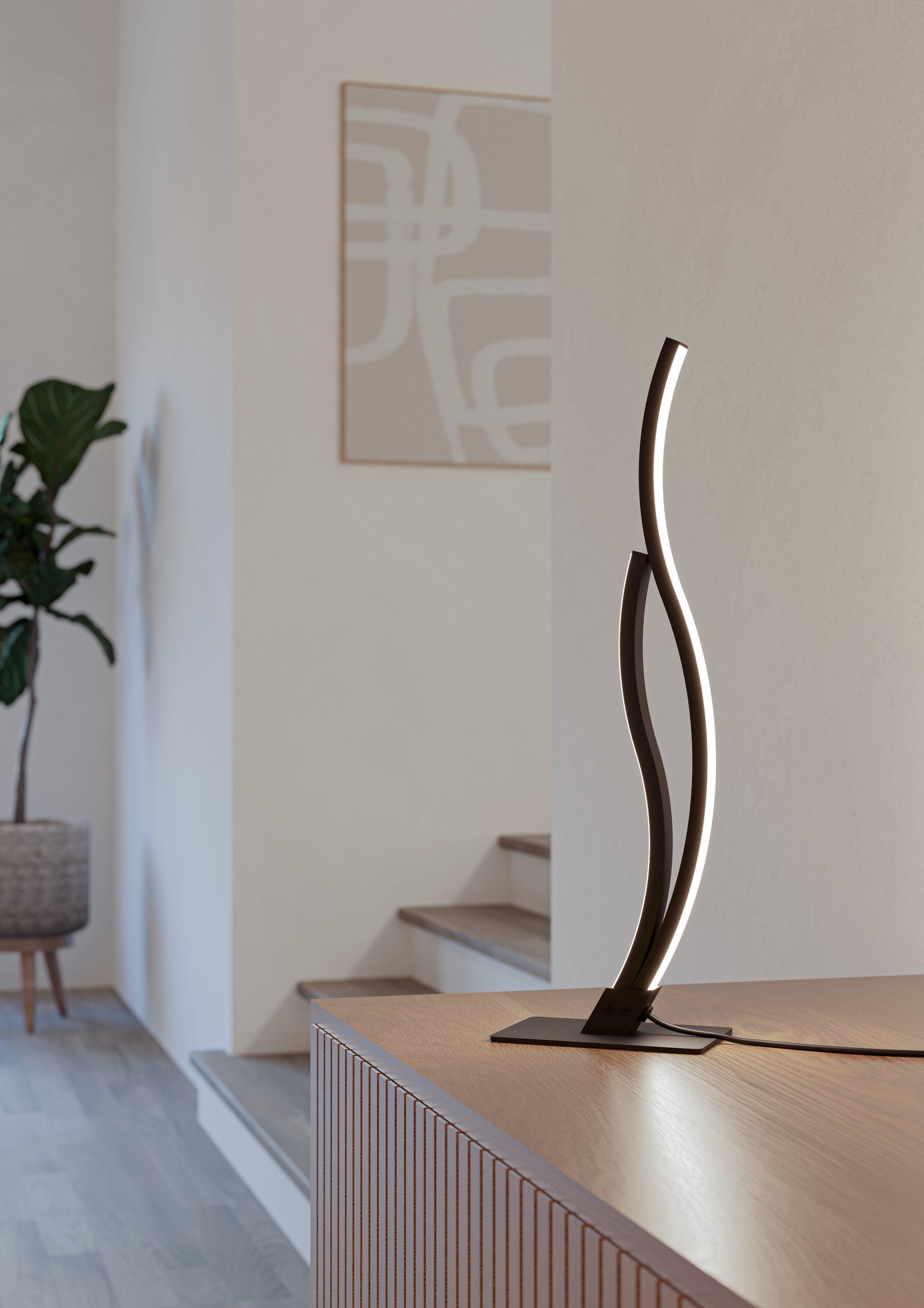 EGLO GRISOLIA 901208 – stona lampa, crna, prikaz 3