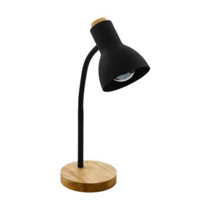 EGLO VERADAL 98831 – stona lampa, crna, braon, glavna fotografija