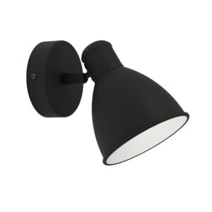 EGLO SAN PERI 1 900428 – zidna lampa, crna, bela, glavna fotografija