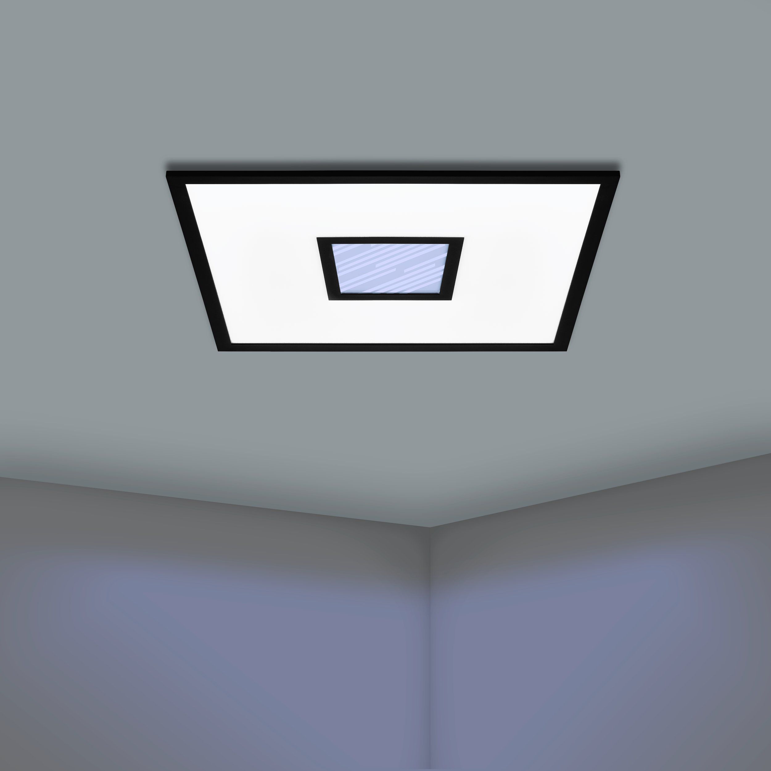 EGLO BORDONARA 900571 – plafonjera, crna, bela, prikaz 3