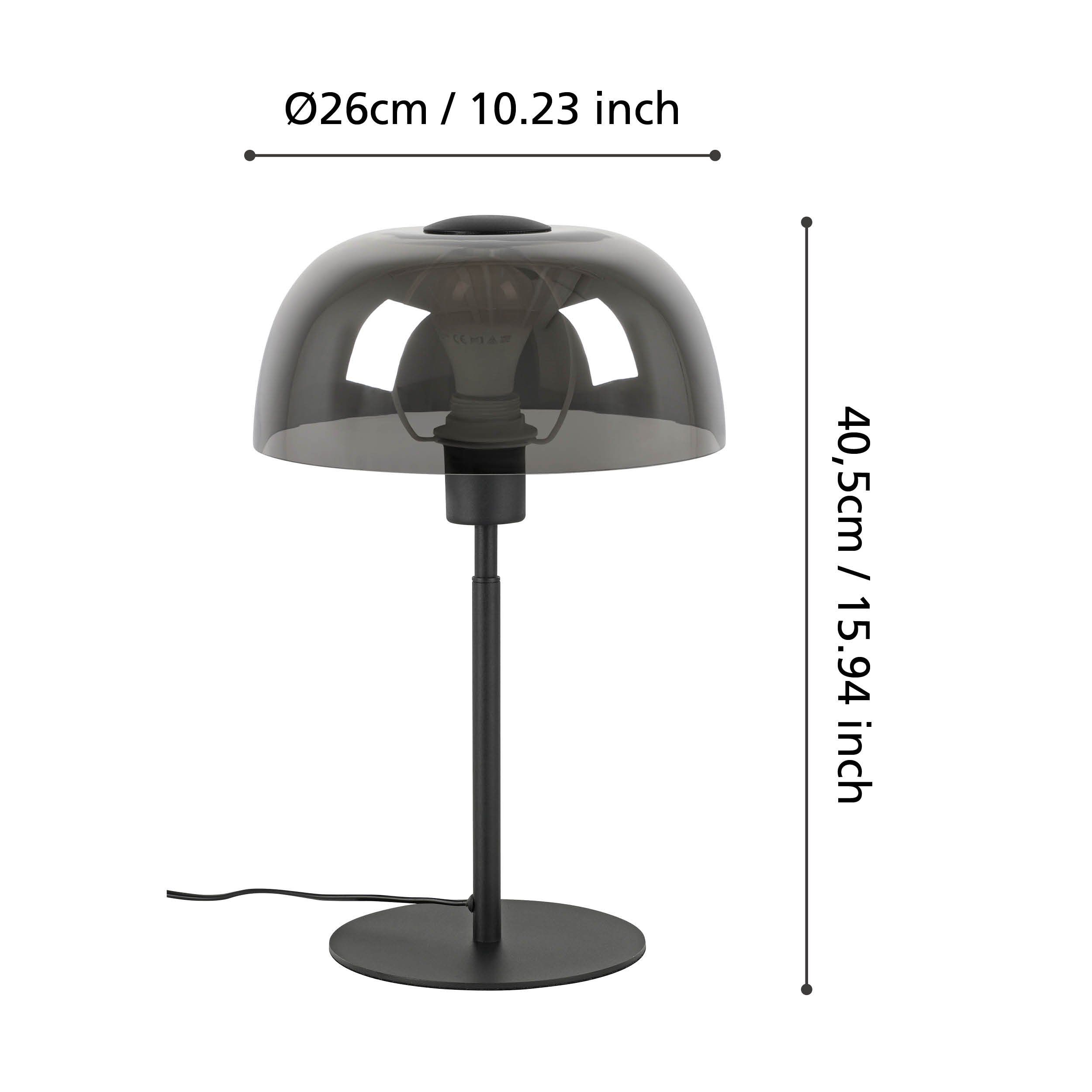 EGLO SOLO 2 900142 – stona lampa, crna, prikaz 3
